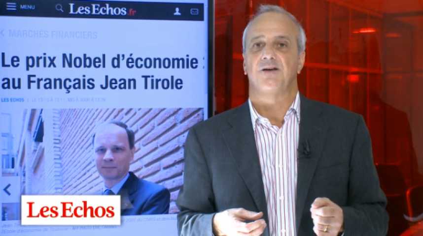 Illustration pour la vidéo Jean Tirole, Nobel d'économie : un homme, une oeuvre... et un appel