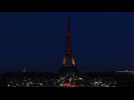 Eiffel Tower lit with Belgium's colours after Brussels attacks