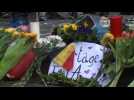 Hundreds pay tribute to Brussels' attacks dead in city's centre