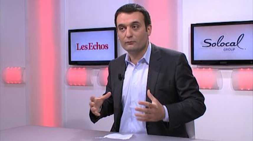 Illustration pour la vidéo Florian Philippot (FN) : "Non, Manuel Valls ne nous fait pas peur..."