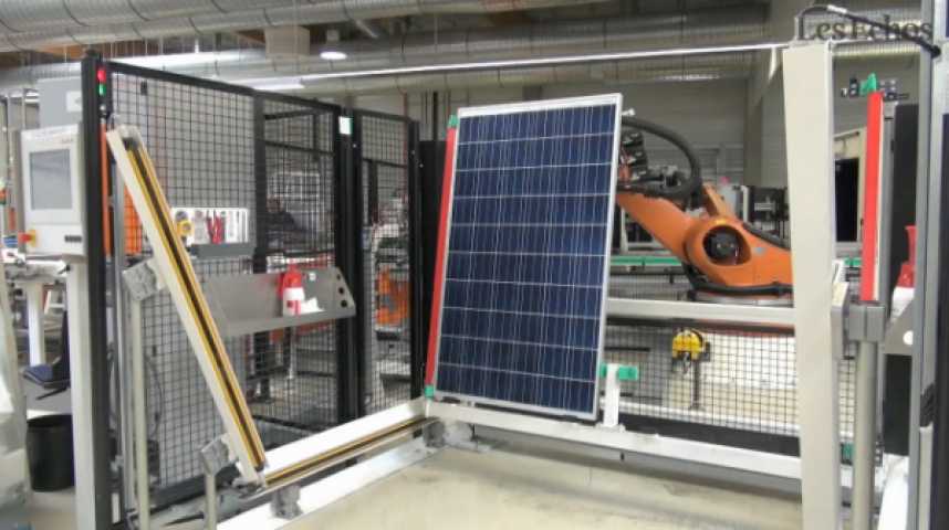 Illustration pour la vidéo Solarwatt : dans les coulisses de la fabrication de panneaux solaires