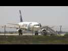 Hijacked Egyptian airliner in Cyprus, 2 people leave the plane