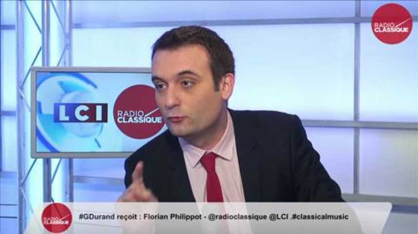 Illustration pour la vidéo Florian Philippot: "Marine Le Pen s’opposera à son investiture en PACA."