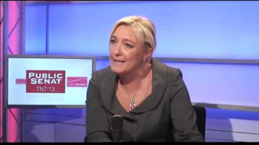 Illustration pour la vidéo Marine Le Pen