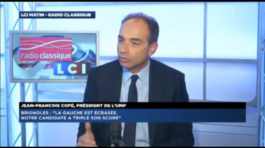 Illustration pour la vidéo Jean-François Copé : "A Brignoles, notre candidate a triplé son score"