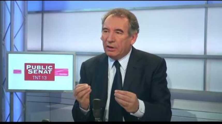 Illustration pour la vidéo L'invité politique : François Bayrou (Mouvement démocrate)