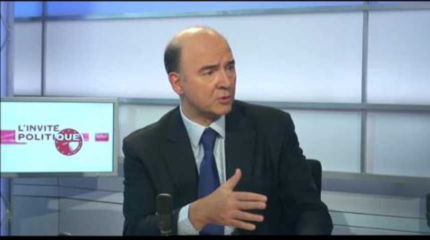 Illustration pour la vidéo Pierre Moscovici : "Je n'accepte pas les chiffres de prévision de l'OCDE"