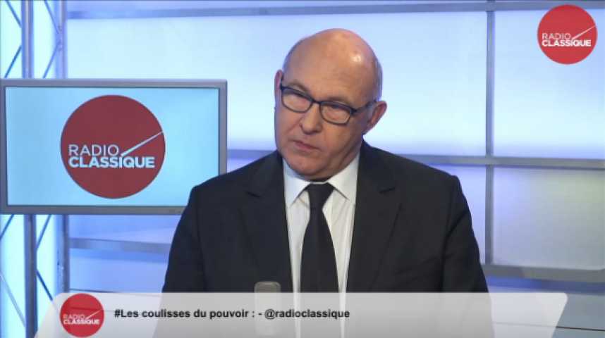 Illustration pour la vidéo Michel Sapin: "La France décide pour elle-même des réformes qui sont bonnes pour elle-même, la France est souveraine."