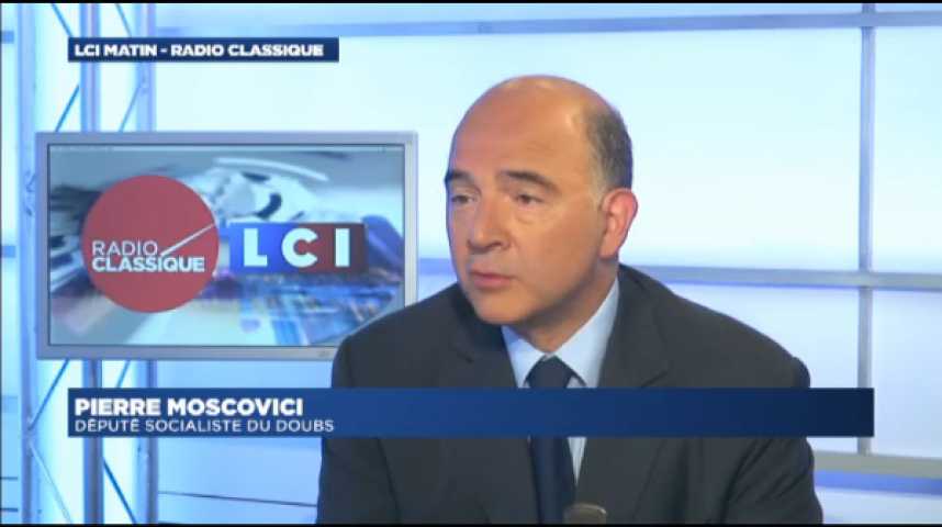 Illustration pour la vidéo Pierre Moscovici : "Tout euro consacré à la dette publique est un euro perdu".