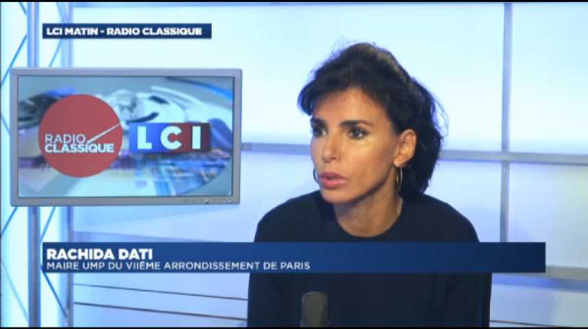 Illustration pour la vidéo Rachida Dati : "Pour Manuel Valls, la Gauche est une tenue de camouflage"