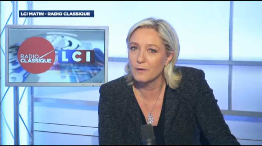 Illustration pour la vidéo Marine Le Pen: "Les abstentionnistes sont l’armée de réserve de la France libre"