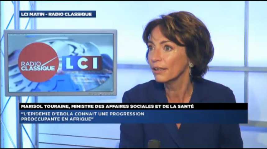 Illustration pour la vidéo Marisol Touraine : « Il n’y a pas de cas d’Ebola sur le territoire français »