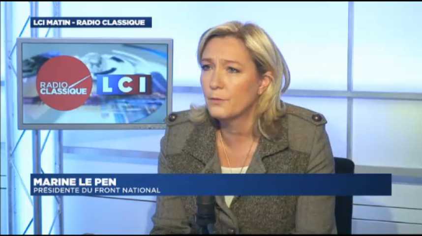 Illustration pour la vidéo Marine Le Pen : "Algérie : Mon père a été accusé de choses terribles et la justice lui a donné raison"
