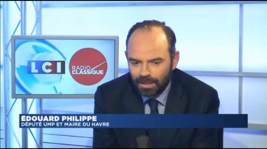 Illustration pour la vidéo Édouard Philippe : « Je ne suis pas sûr qu'il faille un Patriot Act »