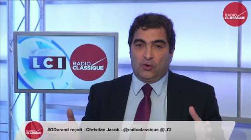 Illustration pour la vidéo Christian Jacob, "Manuel Valls voit ses jours comptés à Matignon"