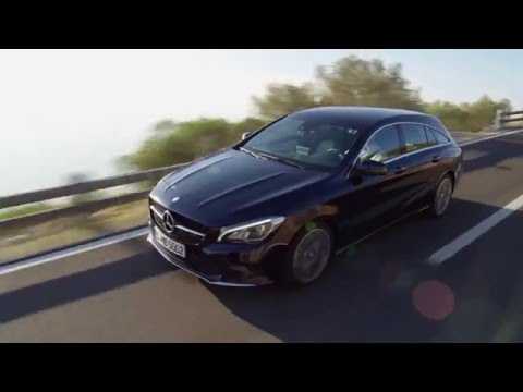 The new Mercedes-AMG CLA 250 4MATIC Shooting Brake Driving Video Trailer | AutoMotoTV