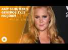 Amy Schumer takes generosity very serious