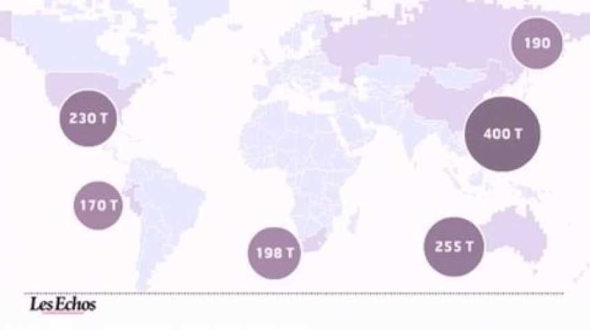 Illustration pour la vidéo L'infographie du jour : Or, une demande historique en 2011