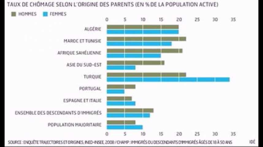 Illustration pour la vidéo L'infographie du jour : trajectoires migratoires des populations en France