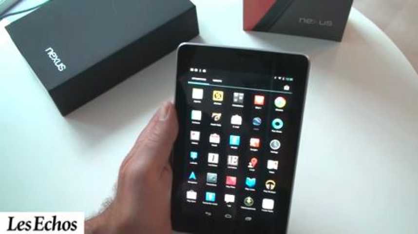 Illustration pour la vidéo Nexus 7 : la tablette version Google