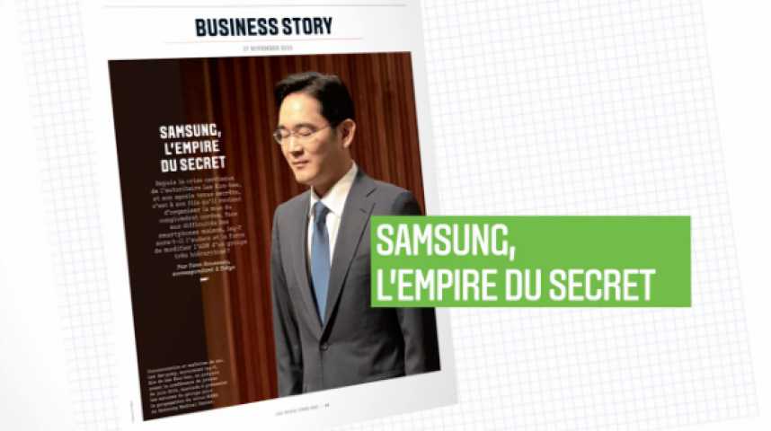 Illustration pour la vidéo Les Echos Week-End : Samsung, l’empire du secret