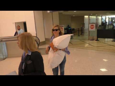 Dancing With The Stars And Celebs At LAX