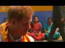 Prince Harry visits historic Nepalese site