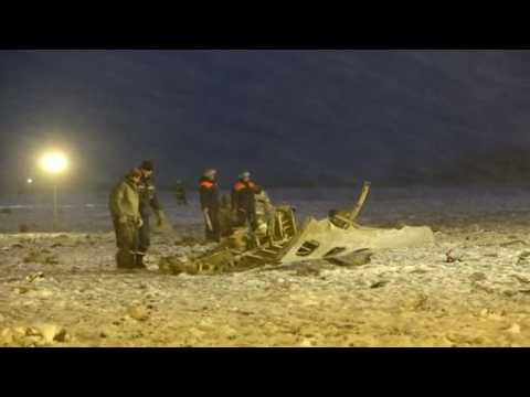 Search for bodies of Russian plane crash continues