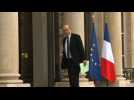 French president meets with ministers and security council