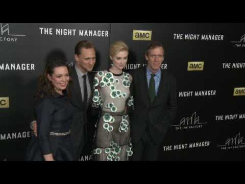 Hugh Laurie, Tom Hiddleston At 'The Night Manager' Premiere