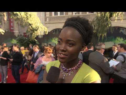 Lupita Nyong'o On The Red Carpet Is In Love With 'The Jungle Book'