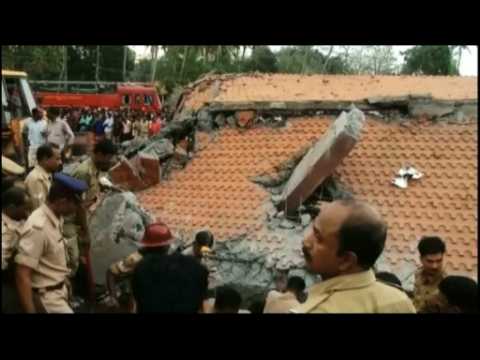 Nearly 80 dead in India temple fire