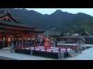 G7 ministers' visit heritage shrine in Japan