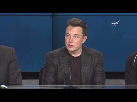 Musk hails SpaceX launch as "step towards the stars"