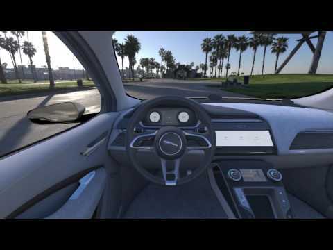 Jaguar I-PACE Virtual Reality - CAR INTERIOR FRONT CENTRE | AutoMotoTV