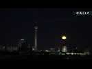 Largest Supermoon in 68 Years Rises Over Berlin