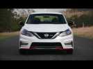2017 Nissan Sentra NISMO Exterior Design in White | AutoMotoTV