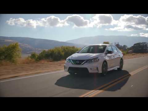 2017 Nissan Sentra NISMO Driving Video in White | AutoMotoTV