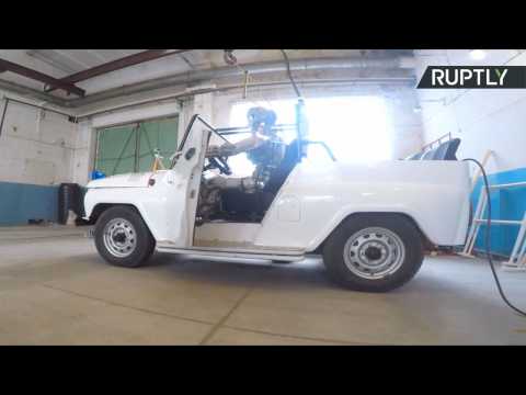 Russian Terminator Robot FEDOR Can Drive, Drill, and Crawl