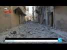 Syria: civilians flee besieged Aleppo as Assad vows "total war" against rebels