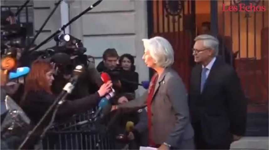 Illustration pour la vidéo Affaire Tapie : Christine Lagarde face aux juges 