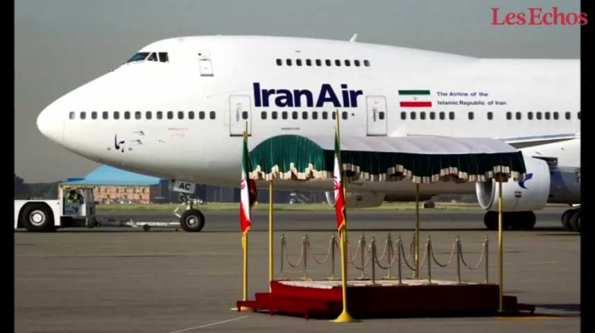 Illustration pour la vidéo Contrat géant pour Boeing et Airbus en Iran