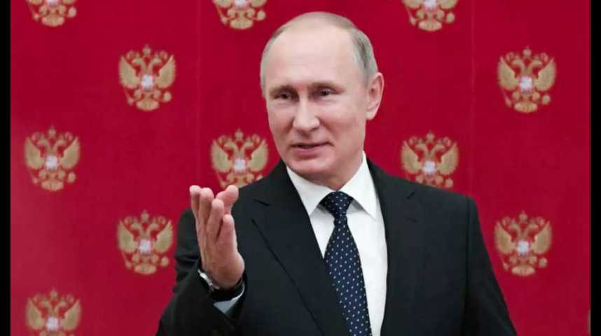 Illustration pour la vidéo Quand Vladimir Poutine vante les qualités de... François Fillon
