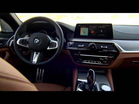 The new BMW 5 Series - BMW 540id Interior Design | AutoMotoTV