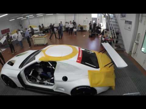 Making of Art Car - Paint Shop, Oxnard, BMW of North America - Timelapse | AutoMotoTV