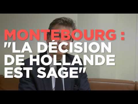Montebourg à propos de Hollande : 