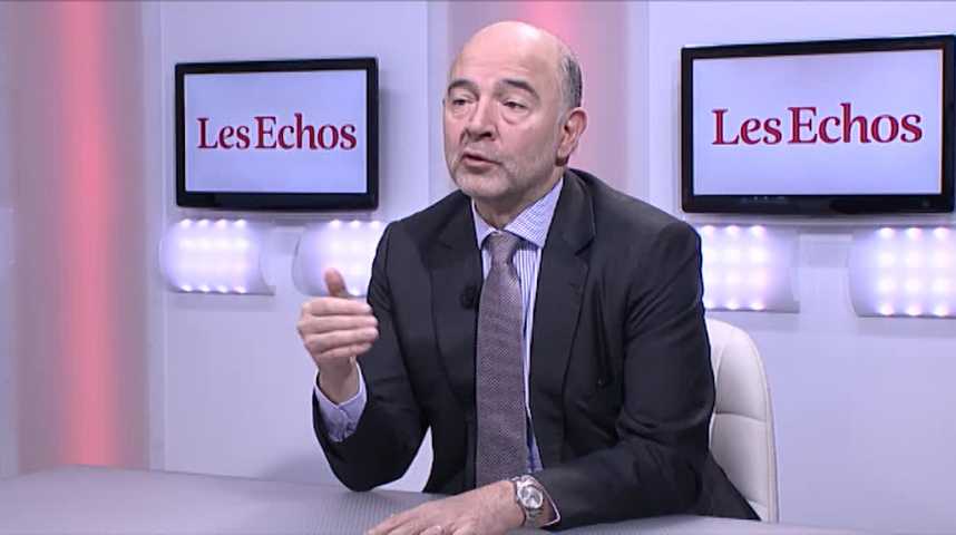 Illustration pour la vidéo Pierre Moscovici : "La Gauche en France est minoritaire"