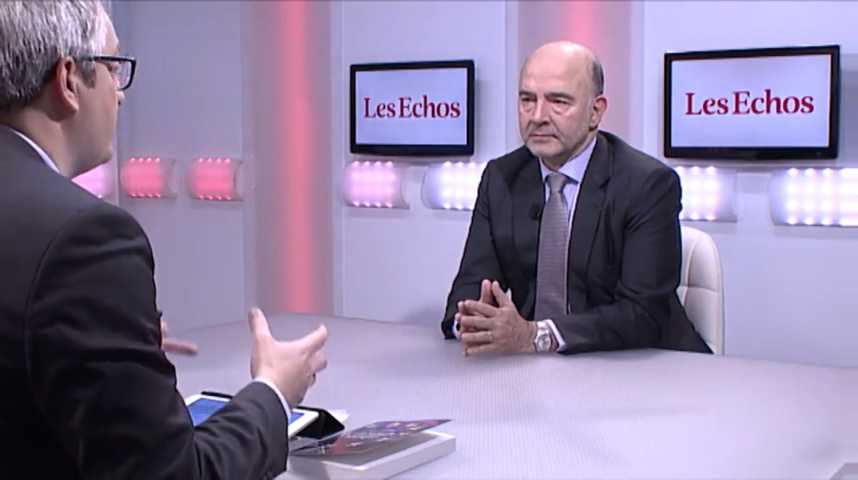 Illustration pour la vidéo Pierre Moscovici : "Je suis favorable à un Budget de la Zone euro"