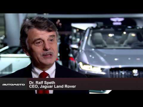 Jaguar Land Rover at the LA Auto Show - Interview Dr. Ralf Speth, CEO | AutoMotoTV