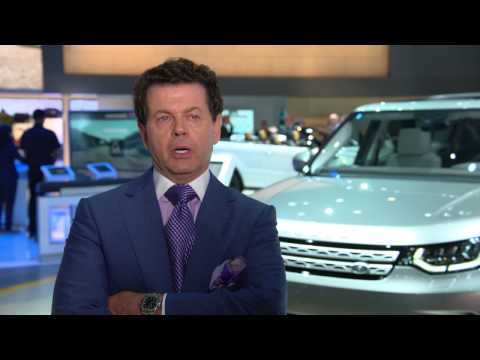 Jaguar Land Rover at the LA Auto Show - Interview Gerry McGovern, Director of Design | AutoMotoTV